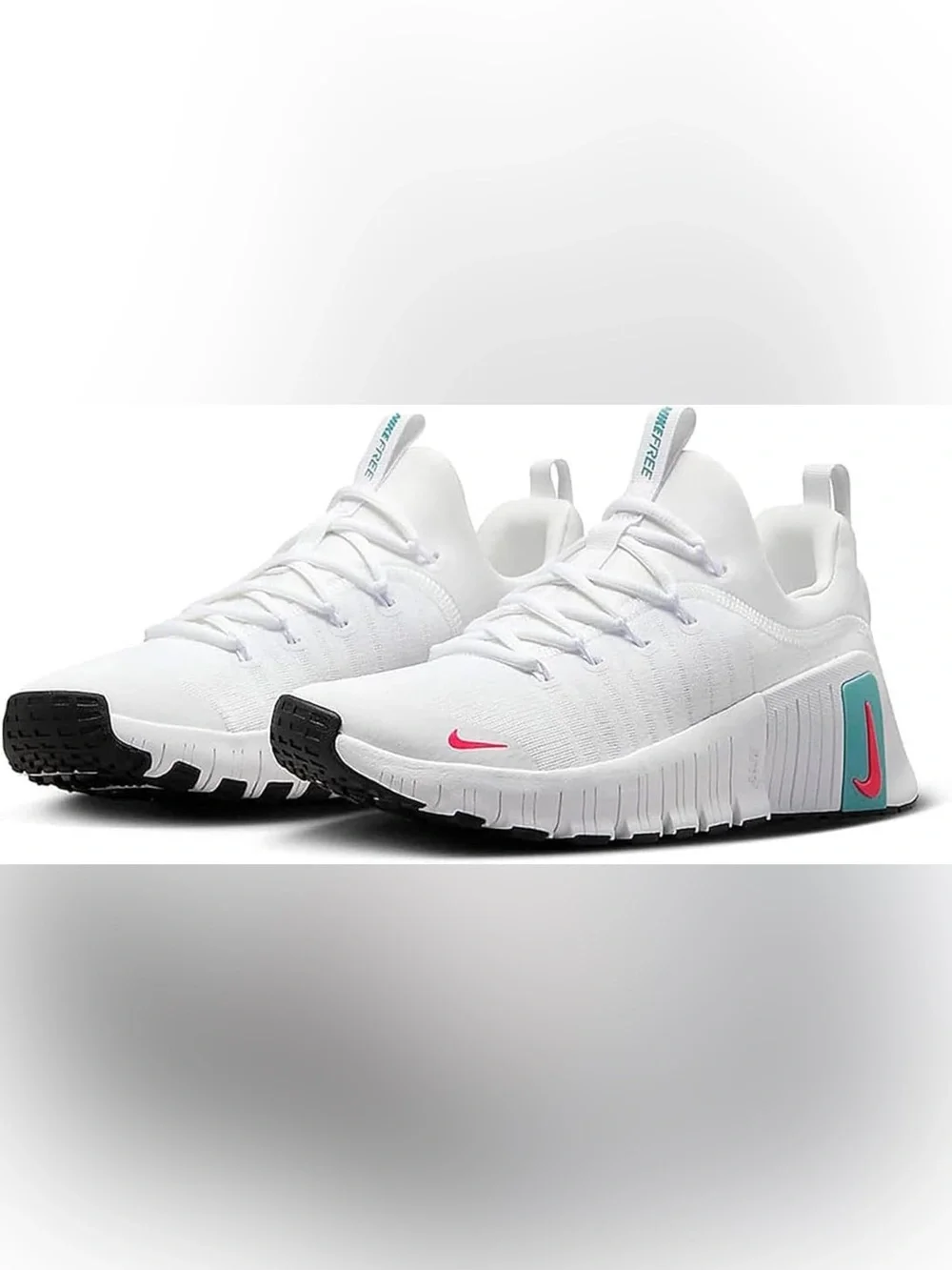 Nike Free Metcon 6 — white & turquoise